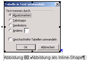 Beispiel Inline-Shape