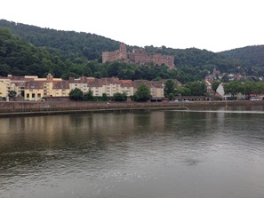 Heidelberg im Nieselregen
